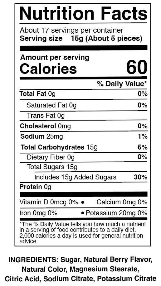 GIANT E-POPS for Energy, Berry Burst