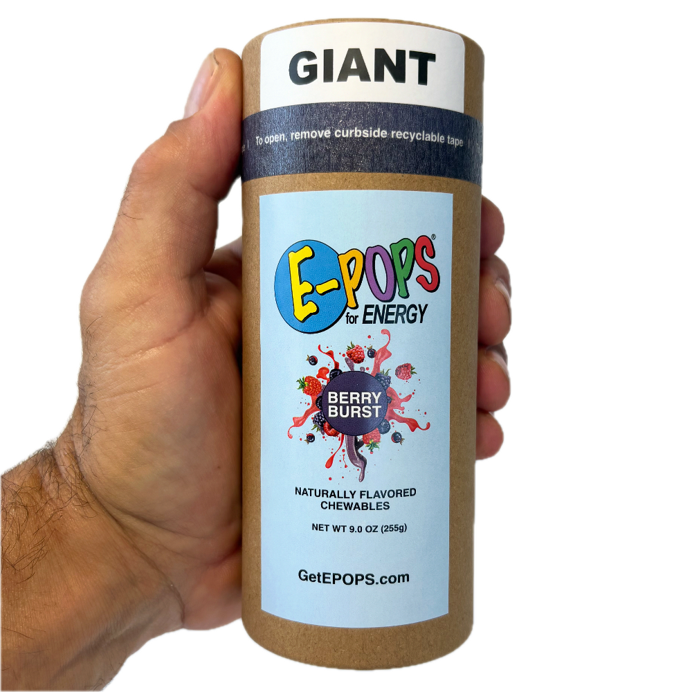 GIANT E-POPS for Energy, Berry Burst